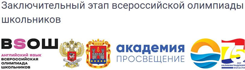 Победители и призеры Всероссийской олимпиады по английскому языку