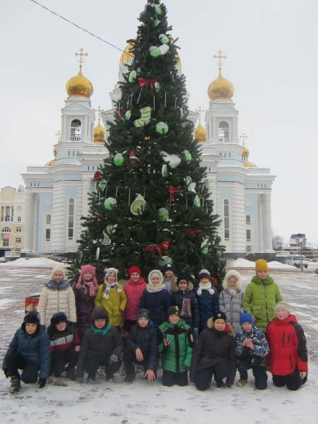 Прогулка по новогоднему Саранску